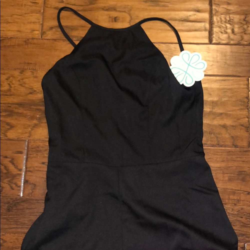 NWT black lace shop hopes romper 🖤